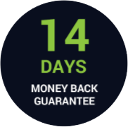 14 days money back guarantee