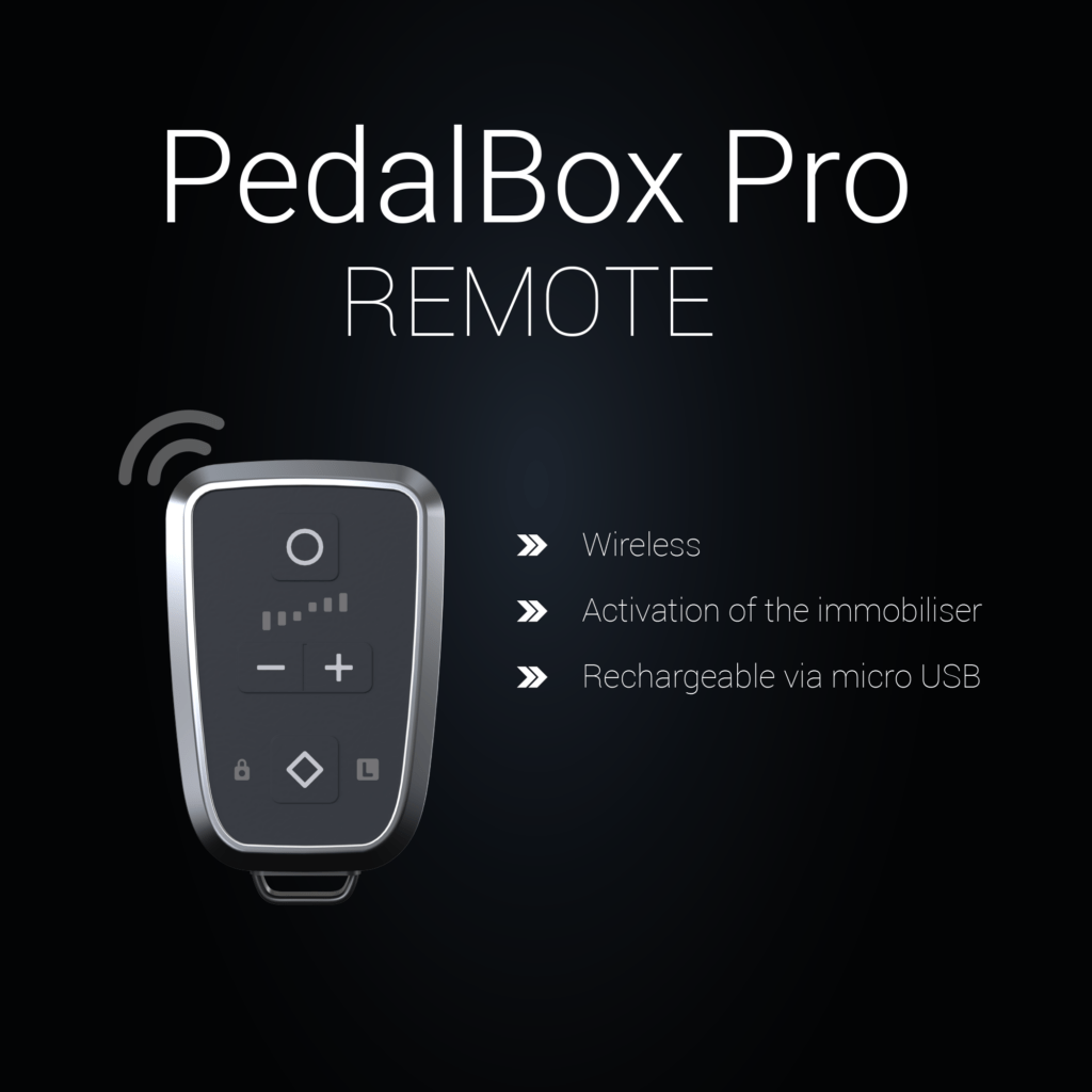 New Wireless PedalBox Pro with new features including a throttle