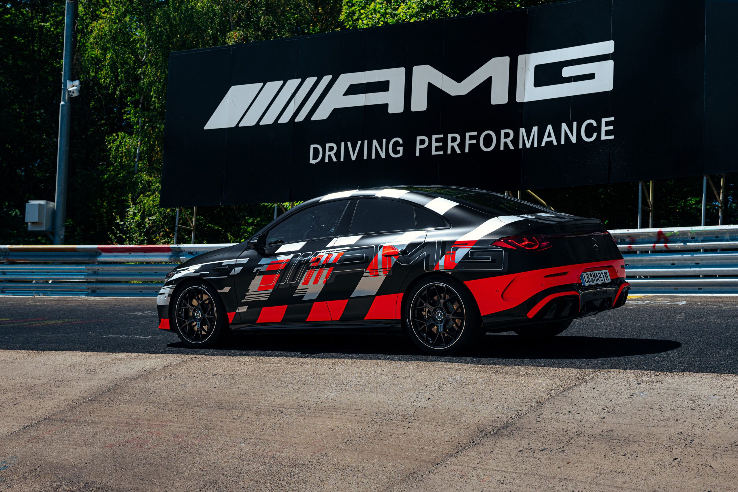 The new electric Mercedes-AMG CLA 45 represents the future of AMG performance