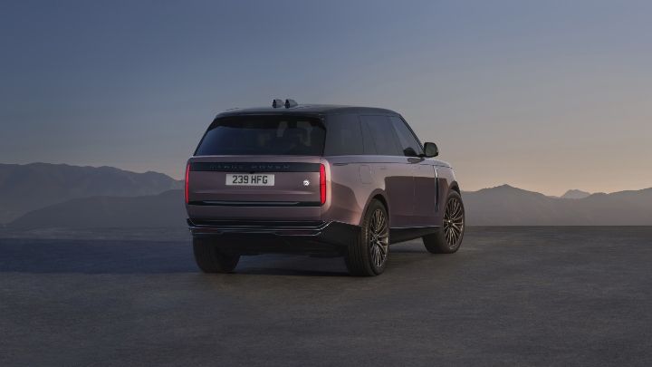 Range Rover Electric rear view